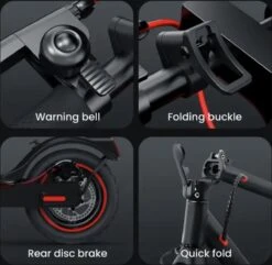 Comfort Inz E9 PRO - Elektrische Opvouwbare Step - E Scooter - 500W - IOS Android APP Max. 31km/h -Fietswereld Verkoop 1200x1172 1