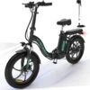 Hitway BK6 Elektrische Fiets | Opvouwbare E-bike | 20 Inch Fat Tire | 350W Motor | 10Ah | Zwart/Groen -Fietswereld Verkoop 1200x1178 1