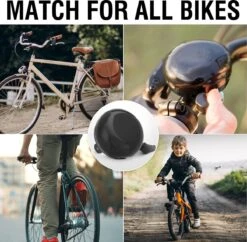 Fietsbel Zwart 5.5 Cm Stalen Fietsbel - Universele Fietsbel Zwart Hoorbare Klank. -Fietswereld Verkoop 1200x1178 10