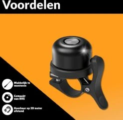 Andabo - Fietsbel - Airtag - Apple Airtag - Anti Diefstal - Tracker - Fietsaccessoire - Elektrische Step - Gps - Inclusief Schroevendraaier- Zwart -Fietswereld Verkoop 1200x1178 11