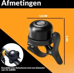 Andabo - Fietsbel - Airtag - Apple Airtag - Anti Diefstal - Tracker - Fietsaccessoire - Elektrische Step - Gps - Inclusief Schroevendraaier- Zwart -Fietswereld Verkoop 1200x1178 12