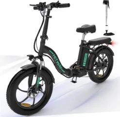 HITWAY E-bike Elektrische Fiets 20" Vouwfiets Met Dikke Banden, 250W/36V/11,2Ah Accu, 35-90 Km, Offroad-mountainbike Met Shimano 7 Versnellingen, CityBike Voor Heren En Dames -Fietswereld Verkoop 1200x1178 2
