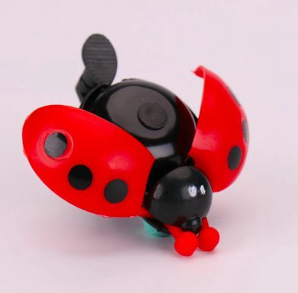 Merkloos Kinder Fietsbel - Lieveheersbeestje - Fietsen - Kinderfiets - Fietshoorn Fietstoeter - Kinder - Bel - Rood 6 Merkloos Kinder Fietsbel - Lieveheersbeestje - Fietsen - Kinderfiets - Fietshoorn Fietstoeter - Kinder - Bel - Rood - Afbeelding 4