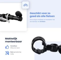 Merkloos Fietsspiegel - Set Van 2 - EBike Fiets Spiegel - Verstelbaar - Achteruitkijkspiegel Fiets - Links En Rechts - Extra Voordelig -Fietswereld Verkoop 1200x1180 7
