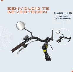 Fietsspiegel - Fietsspiegel EBike - Achteruitkijkspiegel - Flexibel - Flexibele Arm - Universele Verstelbare Fietsspiegel-Fiets Spiegel - Fietsspiegel Op Stuur - Electrische Fiets - -Fietswereld Verkoop 1200x1184 10