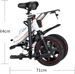 OUXI - V5 - 16 Inch - Elektrische Fiets - E Bike - Elektrische Vouwfiets - APP IOS/ Android - 500W Motor - 15Ah Lithuim Ion Batterij - Zwart 23 OUXI - V5 - 16 Inch - Elektrische Fiets - E Bike - Elektrische Vouwfiets - APP IOS/ Android - 500W Motor - 15Ah Lithuim Ion Batterij - Zwart -Fietswereld Verkoop 1200x1191