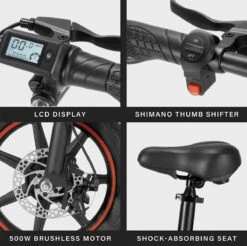 Fast Trax V1 - 14 Inch - Elektrische Fiets - E Bike - Elektrische Vouwfiets -Fietswereld Verkoop 1200x1195 2