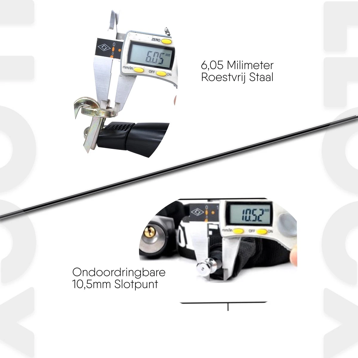 LLOCX Fiets Kettingslot Van 1 Meter + 2 Sleutels – 6mm Roestvrij Aluminium – Sluiten Zonder Sleutel – Insteekslot Met Zwarte Kliksluiting – Krasvrije & Scheurvrije Sleeve 4 LLOCX Fiets Kettingslot Van 1 Meter + 2 Sleutels – 6mm Roestvrij Aluminium – Sluiten Zonder Sleutel – Insteekslot Met Zwarte Kliksluiting – Krasvrije & Scheurvrije Sleeve - Afbeelding 2