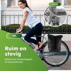 Ekostar® Online Shopping - Fietstassen Dubbel - Rolltop - Fietstas - Waterbestendig - Fietstassen Elektrische Fietsen - 46 L -Fietswereld Verkoop 1200x1200 193