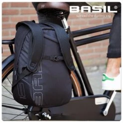 Basil Flex Fietsrugzak - Enkele Fietstas - 17 Liter - Zwart -Fietswereld Verkoop 1200x1200 196