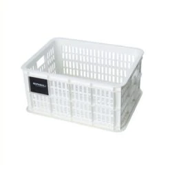 Basil Fietskrat S - Klein - 17.5 Liter - Wit -Fietswereld Verkoop 1200x1200 224