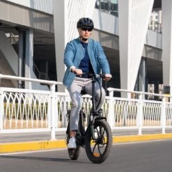 HITWAY E-Bike Elektrische Fiets 20 Inch Fat Tire E-Bicycle Vouwfiets, 250 W, 11,2 Ah Accu, Max. Bereik Tot 35-90 Km, Offroad-mountainbike Met Shimano 7-versnellingen, City EBike Met Slot,Groen Zwart -Fietswereld Verkoop 1200x1200 28