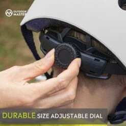 OutdoorMaster Helm Voor Kinderen – Fietselm Kinderen – SkateHelm Kindren – Sporthelm – Jongens – Meisjes – Wit – Maat M (52-56) -Fietswereld Verkoop 1200x1200 378