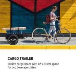 Klarfit Cargo Bull Aanhangwagen - Bagagefietskar - Fietsaanhanger - 50 Liter Laadruimte - 16" Luchtbanden - Voor Max. 40 Kg Lading 11 Klarfit Cargo Bull Aanhangwagen - Bagagefietskar - Fietsaanhanger - 50 Liter Laadruimte - 16" Luchtbanden - Voor Max. 40 Kg Lading -Fietswereld Verkoop 1200x1200 413