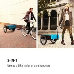 Klarfit Cargo Bull Aanhangwagen - Bagagefietskar - Fietsaanhanger - 50 Liter Laadruimte - 16" Luchtbanden - Voor Max. 40 Kg Lading 14 Klarfit Cargo Bull Aanhangwagen - Bagagefietskar - Fietsaanhanger - 50 Liter Laadruimte - 16" Luchtbanden - Voor Max. 40 Kg Lading -Fietswereld Verkoop 1200x1200 415