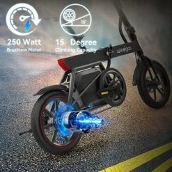 Windgoo B20 V3 - Elektrische Vouwfiets - E Bike - 250W 7.8Ah Batterij - APP IOS Android - 14 Inch - 25 KM/H - Zwart -Fietswereld Verkoop 1200x1200 48