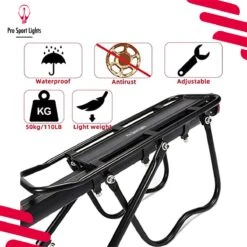 Bagagedrager Mountainbike Verlenger - Fiets Rek Achter - MTB/Racefiets Fietszadeldrager -Fietswereld Verkoop 1200x1200 495