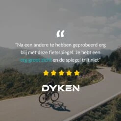 Dyken Fietsspiegel Links - Achteruitkijkspiegel Op Stuur - Fietsspiegel Ebike - Fiets Spiegel -Fietswereld Verkoop 1200x1200 521