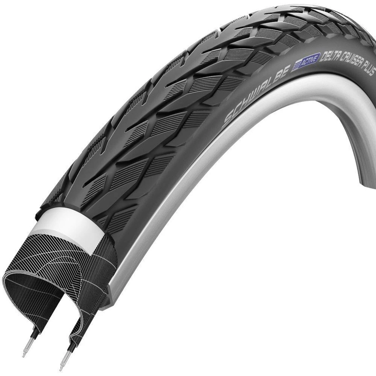 Schwalbe Buitenband Delta Cruiser Plus 28 X 1.40 (37-622) 6 Schwalbe Buitenband Delta Cruiser Plus 28 X 1.40 (37-622) - Afbeelding 4