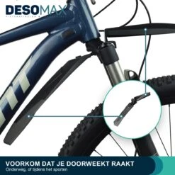DesoMax Spatbord Mountainbike Racefiets Set Achterspatbord & Voorspatbord MTB Ass Saver Spatborden Mtb Fiets - Spatbordset 16 DesoMax Spatbord Mountainbike Racefiets Set Achterspatbord & Voorspatbord MTB Ass Saver Spatborden Mtb Fiets - Spatbordset -Fietswereld Verkoop 1200x1200 678