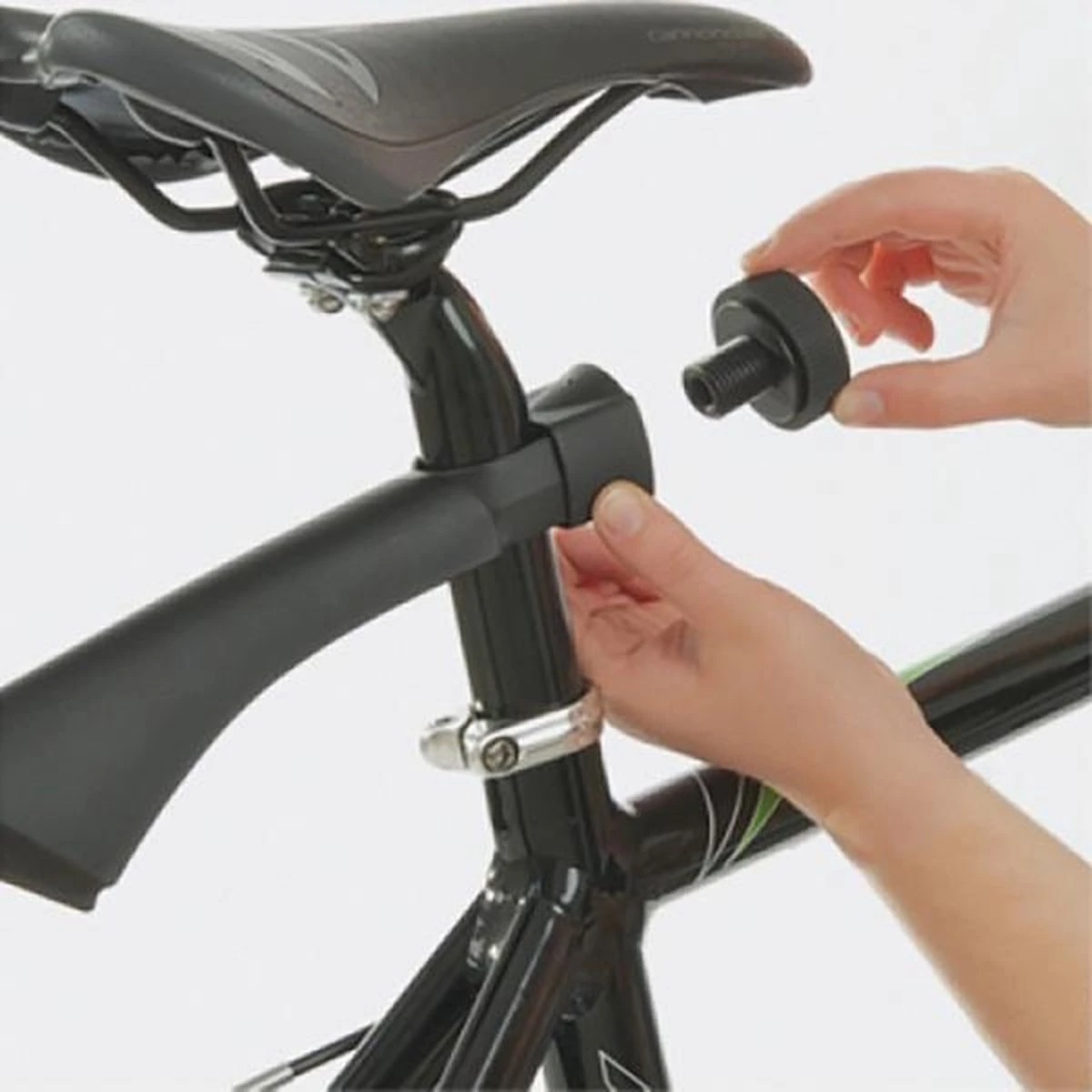 Dresco - Spatbord - MTB - Achter - Zwart 4 Dresco - Spatbord - MTB - Achter - Zwart - Afbeelding 2