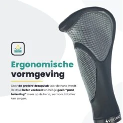 Voltano Ergonomisch Gevormde Fiets Handvatten - Handvat Eenvoudig En Stevig Vastzetten Met Imbus - Inclusief Bevestigingsmateriaal - Anti Plak Coating - Verhoogde Grip Fietshandvatten -Fietswereld Verkoop 1200x1200 757