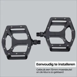 BBB Cycling MountainHigh Set Fietspedalen MTB - Platformpedalen - Antislip Mountainbike Pedalen - Mat Zwart - BPD-32 -Fietswereld Verkoop 1200x1200 764