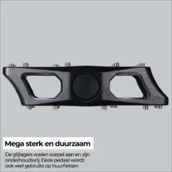 BBB Cycling MountainHigh Set Fietspedalen MTB - Platformpedalen - Antislip Mountainbike Pedalen - Mat Zwart - BPD-32 -Fietswereld Verkoop 1200x1200 765