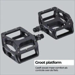 BBB Cycling MountainHigh Set Fietspedalen MTB - Platformpedalen - Antislip Mountainbike Pedalen - Mat Zwart - BPD-32 -Fietswereld Verkoop 1200x1200 766