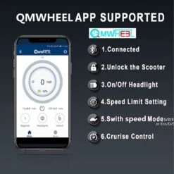 Kick&Move - Elektrische Step - E Scooter - Anti Lek Banden - 32 Km/u - App - LED Verlichting - Cruise Control - Schokbestendige Wielen - Anti Diefstal Optie 39 Kick&Move - Elektrische Step - E Scooter - Anti Lek Banden - 32 Km/u - App - LED Verlichting - Cruise Control - Schokbestendige Wielen - Anti Diefstal Optie -Fietswereld Verkoop 1200x1200 803