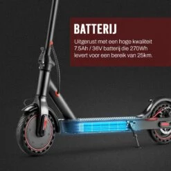 Elektrische Step Pro Voor Volwassenen - Elektrische Scooter Met 8.5''banden - Motorvermogen E Step Van 350W - Bereik Tot 28km Aan Snelheid Van 25km/u - Met App -Fietswereld Verkoop 1200x1200 808