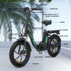 HITWAY Elektrische Fiets - E-Bike - 20 Inch- Fatbike - 250 W- Shimano 7 Versnellingen -Fietswereld Verkoop 1200x1200 87