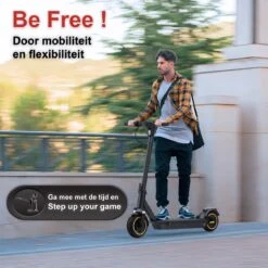 Stay-on Esmax | Elektrische Step Voor Volwassenen | 500w |15ah! |35kmu | Bereik 35/45km | Met APP & Nederlandse Handleiding -Fietswereld Verkoop 1200x1200 873