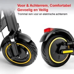 Stay-on Esmax | Elektrische Step Voor Volwassenen | 500w |15ah! |35kmu | Bereik 35/45km | Met APP & Nederlandse Handleiding -Fietswereld Verkoop 1200x1200 880