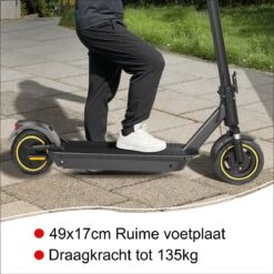 Stay-on Esmax | Elektrische Step Voor Volwassenen | 500w |15ah! |35kmu | Bereik 35/45km | Met APP & Nederlandse Handleiding -Fietswereld Verkoop 1200x1200 881