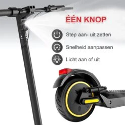 Stay-on Esmax | Elektrische Step Voor Volwassenen | 500w |15ah! |35kmu | Bereik 35/45km | Met APP & Nederlandse Handleiding -Fietswereld Verkoop 1200x1200 882