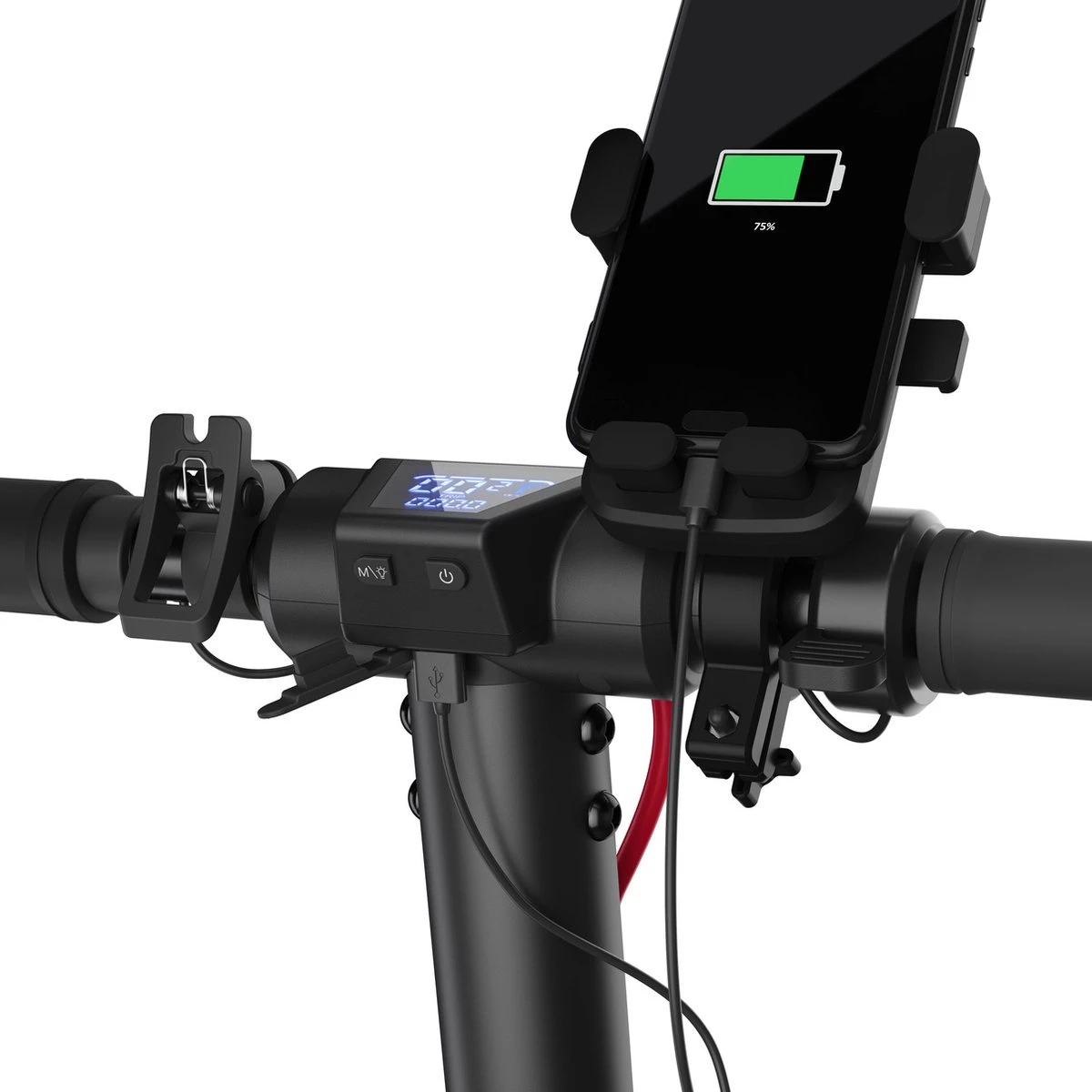 Sharp KS2AEU-B E-Scooter - 10 Inch - Ingebouwd Display - Achtervering - Appbediening 15 Sharp KS2AEU-B E-Scooter - 10 Inch - Ingebouwd Display - Achtervering - Appbediening - Afbeelding 13