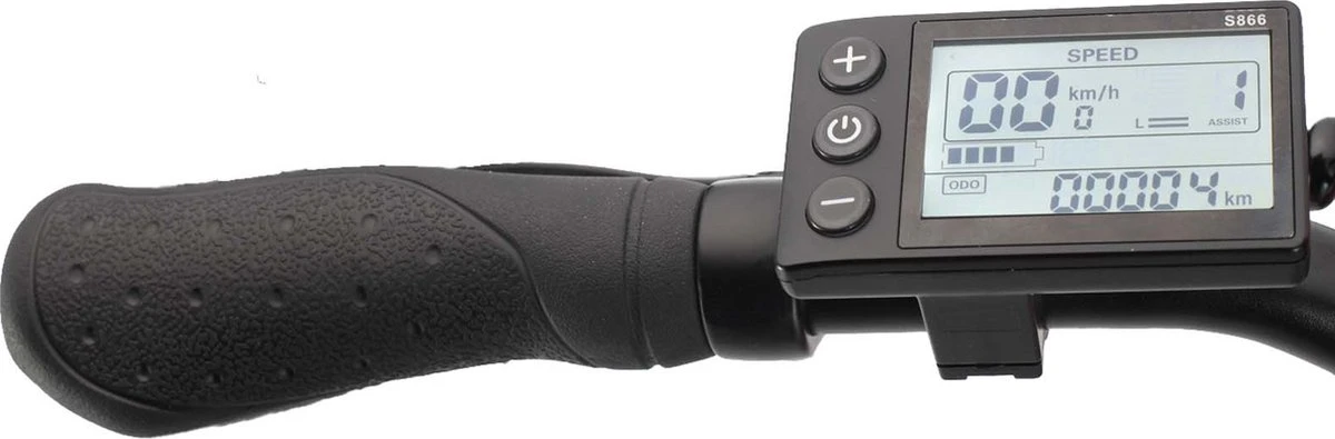 Red6 Elektrische Fiets Brooklyn - E-bike Fiets - 40-65KM | 28 Inch | 250W Motor | Zwart 5 Red6 Elektrische Fiets Brooklyn - E-bike Fiets - 40-65KM | 28 Inch | 250W Motor | Zwart - Afbeelding 3