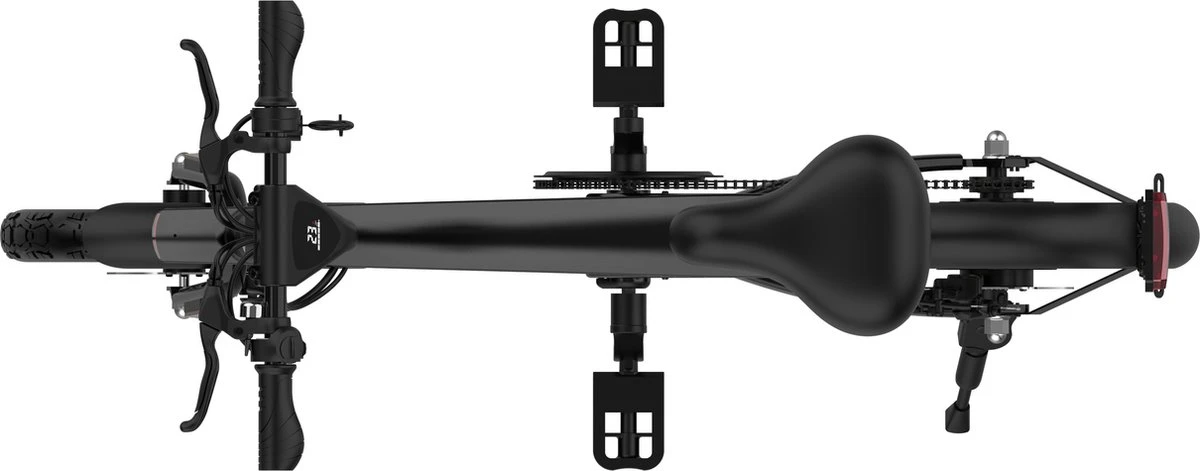 IZINQ H1 - Fiets / Vouwfiets / Elektrische Scooter - 14" Luchtbanden - Lithium 10.0Ah 36V - Zwart/Oranje - 25km/u - Volwassenen En Kinderen - Windgoo 5 IZINQ H1 - Fiets / Vouwfiets / Elektrische Scooter - 14" Luchtbanden - Lithium 10.0Ah 36V - Zwart/Oranje - 25km/u - Volwassenen En Kinderen - Windgoo - Afbeelding 3