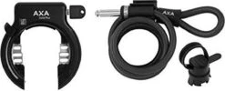 Axa Solid Plus Set Ringslot Met Insteekketting ART-2 Zwart -Fietswereld Verkoop 1200x487