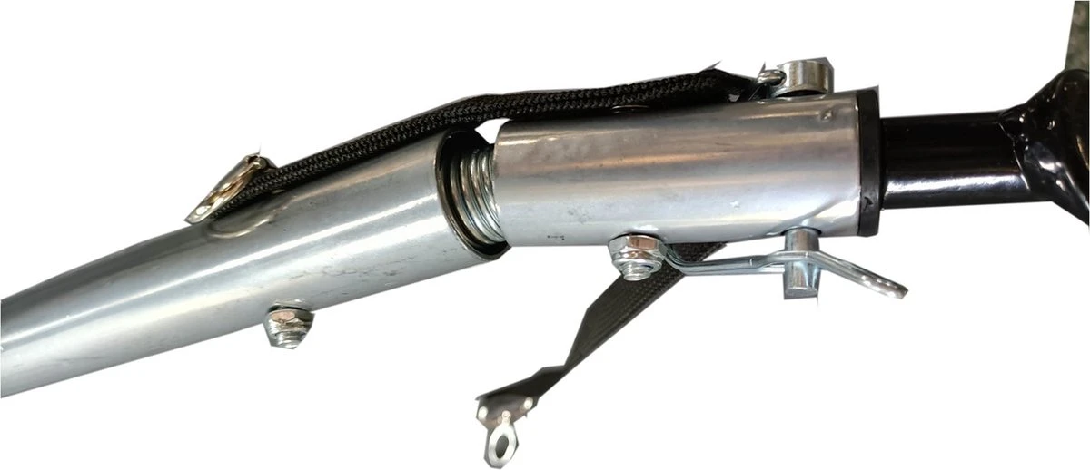 Fietskar Kind - Fietsaanhanger - Met Schokbreker - Rood 6 Fietskar Kind - Fietsaanhanger - Met Schokbreker - Rood - Afbeelding 4