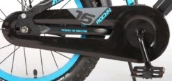 Volare Rocky Kinderfiets - 16 Inch - Zwart Blauw - 95% Afgemonteerd - Prime Collection -Fietswereld Verkoop 1200x568
