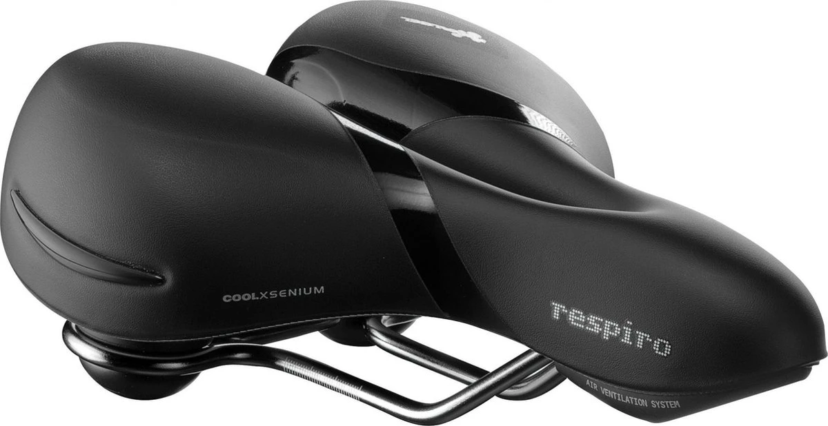 Selle Royal Respiro Soft Relaxed - Fietszadel - Unisex - Zwart 3 Selle Royal Respiro Soft Relaxed - Fietszadel - Unisex - Zwart