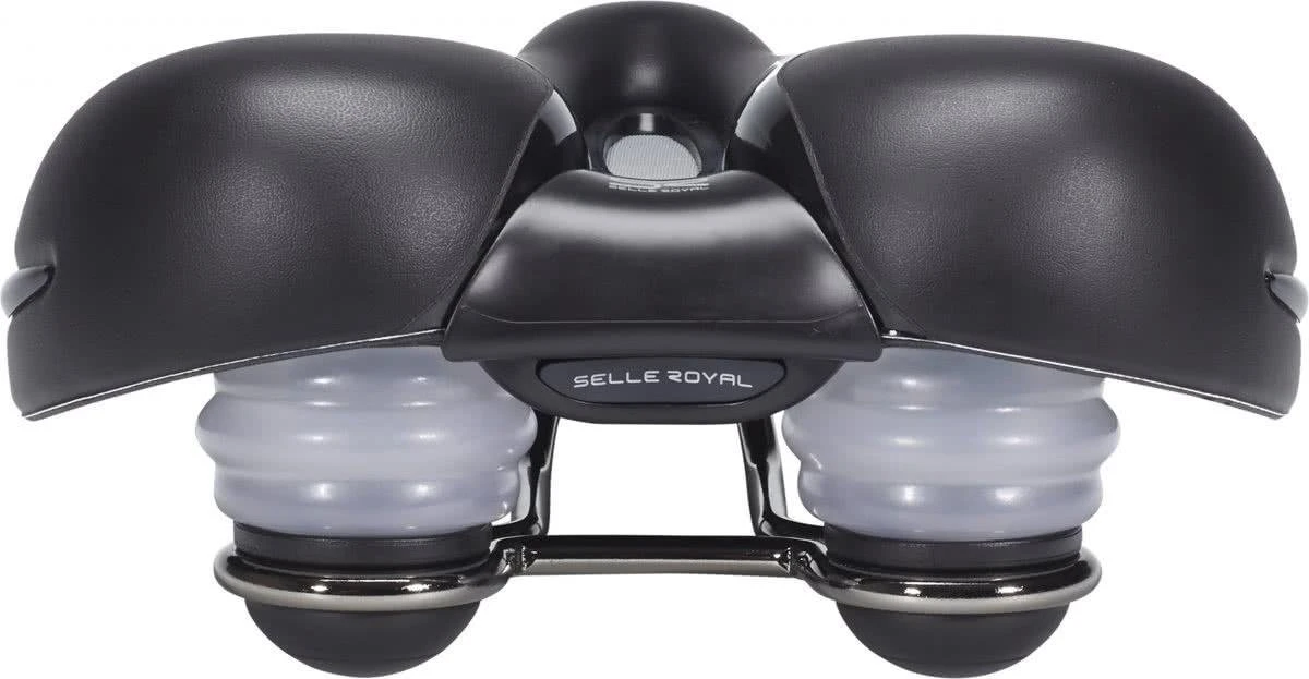 Selle Royal Respiro Soft Relaxed - Fietszadel - Unisex - Zwart 6 Selle Royal Respiro Soft Relaxed - Fietszadel - Unisex - Zwart - Afbeelding 4