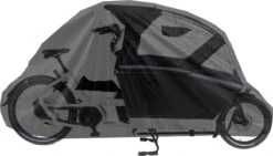 Maxxcovers Cargo Bakfietshoes - Voor 2-wielers Met Regentent Huif - Waterdicht - Zwart -Fietswereld Verkoop 1200x686