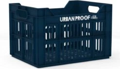 Gerecyclede Fietskrat Urban Proof 30 Liter - Donkerblauw -Fietswereld Verkoop 1200x693 1