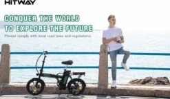 HITWAY Elektrische Fiets Met 36V 7.5Ah Verwijderbare Batterij, Bereik Tot 75 Km Lange Afstand Elektrische Fiets 16 Inch, 250W Achtermotor E-Citybike Holland Bike -Fietswereld Verkoop 1200x698