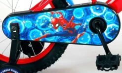 Marvel Spider-Man Kinderfiets - Jongens - 16 Inch - Blauw/Rood -Fietswereld Verkoop 1200x716