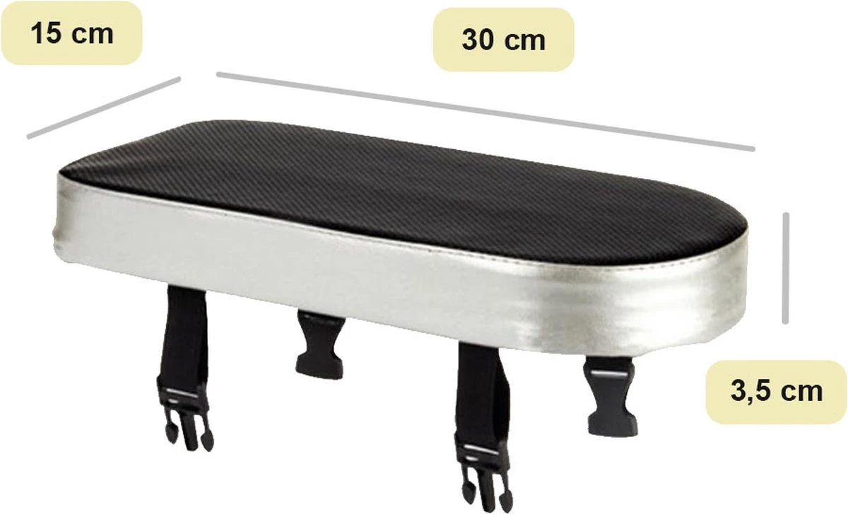 Lynnz® Bagagedrager Kussen - Fietskussen Achter - Bagagedragerkussen - Kussentje - Fiets Kussen 8 Lynnz® Bagagedrager Kussen - Fietskussen Achter - Bagagedragerkussen - Kussentje - Fiets Kussen - Afbeelding 6