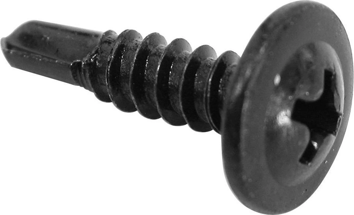 Carpoint Schroef Zelftappend Zwart Ø4mm 19mm 100 Stuks 3 Carpoint Schroef Zelftappend Zwart Ø4mm 19mm 100 Stuks